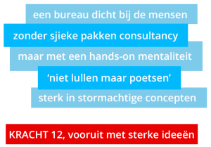 Kracht 12, vooruit met sterke ideeën